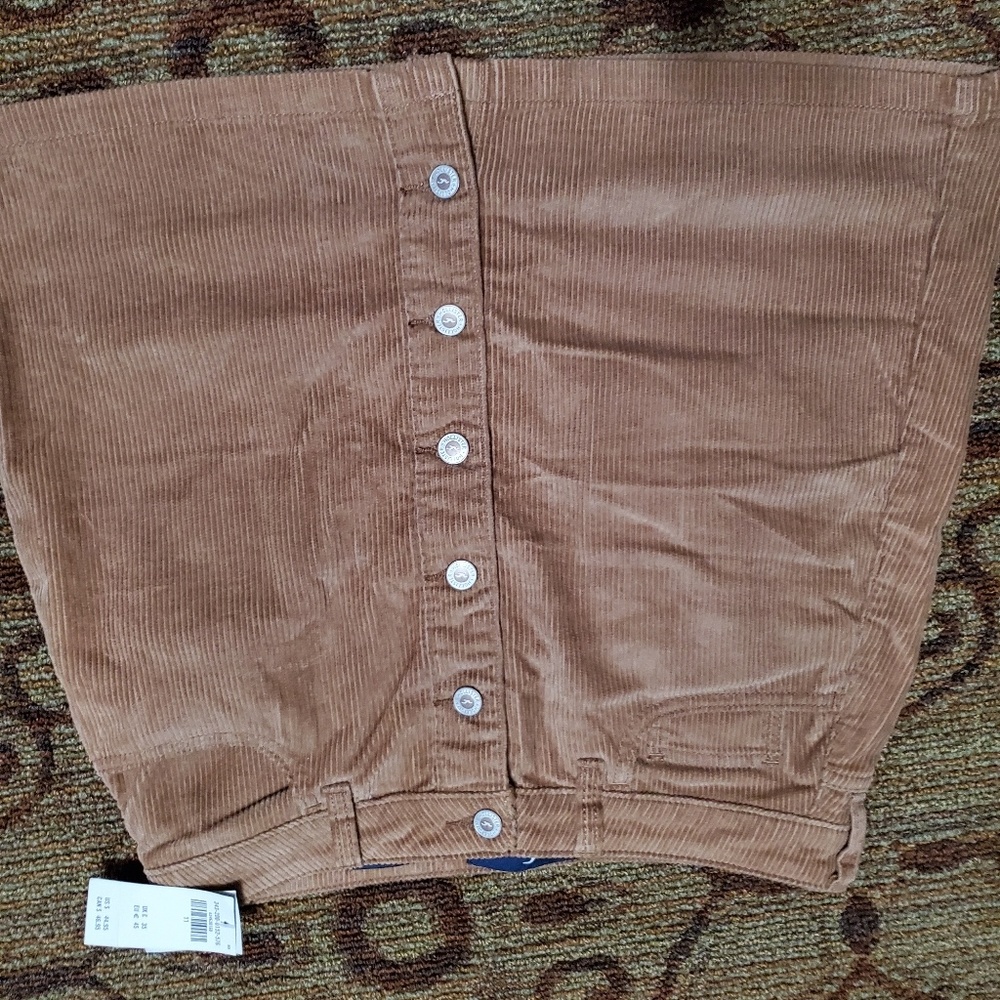 Hollister corduroy skirt
